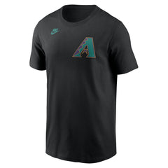 Randy Johnson Arizona Diamondbacks Nike Fuse Name & Number T-Shirt - Black T-shirts