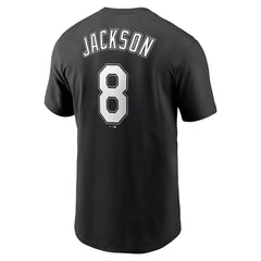 Bo Jackson Chicago White Sox Nike Cooperstown Collection Fuse Name & Number T-Shirt - Black T-shirts
