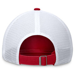 Los Angeles Angels Nike Wordmark Adjustable Trucker Hat - Red Hats
