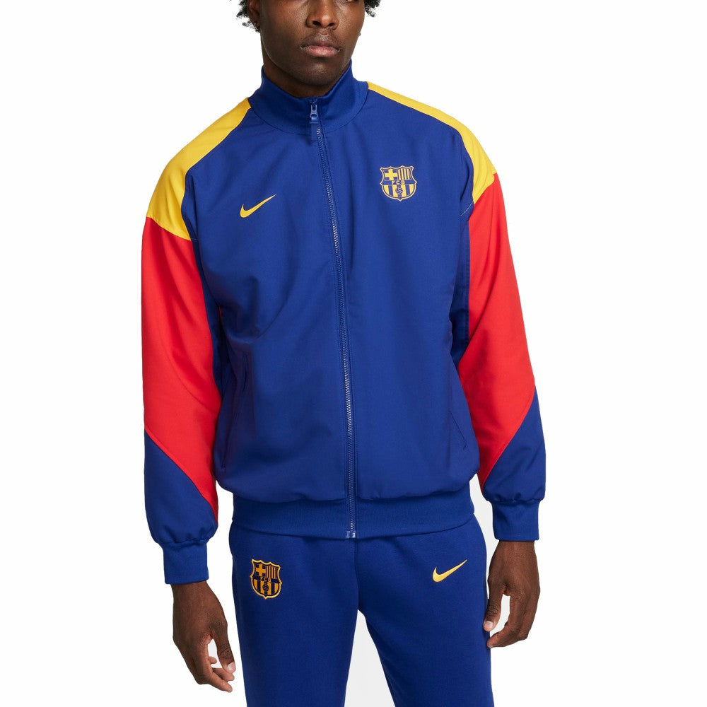 Barcelona 2023/24 Drac Pack Strike Anthem Full-Zip Jacket Royal