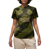 Paris Saint-Germain Jordan Brand Women's 2023/24 Fourth Academy Pro Pre-Match Top Olive sale
