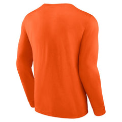 NHL Philadelphia Flyers Fanatics Strike the Goal Long Sleeve T-Shirt - Orange