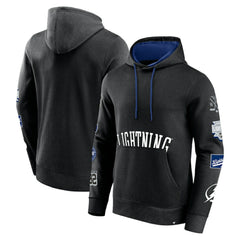 NHL Tampa Bay Lightning Fanatics Wild Winner Pullover Hoodie - Black
