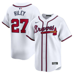 MLB Austin Riley Atlanta Braves Nike Home Limited Player Jersey - White