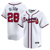 MLB Matt Olson Atlanta Braves Nike Home Limited Player Jersey - White