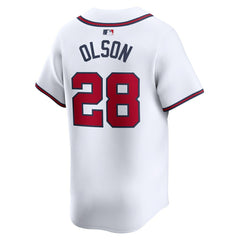 MLB Matt Olson Atlanta Braves Nike Home Limited Player Jersey - White