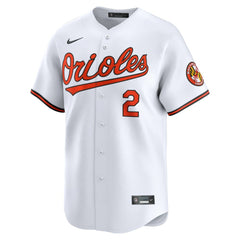 MLB Gunnar Henderson Baltimore Orioles Nike Home Limited Player Jersey - White