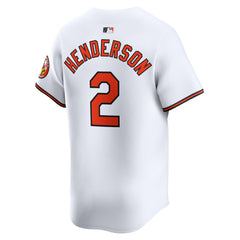 MLB Gunnar Henderson Baltimore Orioles Nike Home Limited Player Jersey - White