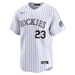 MLB Kris Bryant Colorado Rockies Nike Home Limited Player Jersey - White