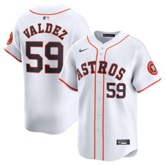 MLB Framber Valdez Houston Astros Nike Home Limited Player Jersey - White