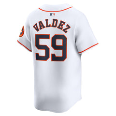 MLB Framber Valdez Houston Astros Nike Home Limited Player Jersey - White