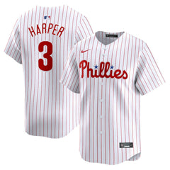 MLB Bryce Harper Philadelphia Phillies Nike Home Limited Player Jersey - White
