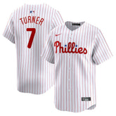 Trea Turner Philadelphia Phillies Nike Home Limited Player Jersey - White Jerseys