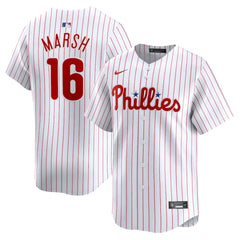 MLB Brandon Marsh Philadelphia Phillies Nike Home Limited Player Jersey - White