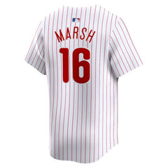 MLB Brandon Marsh Philadelphia Phillies Nike Home Limited Player Jersey - White