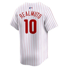 MLB J.T. Realmuto Philadelphia Phillies Nike Home Limited Player Jersey - White