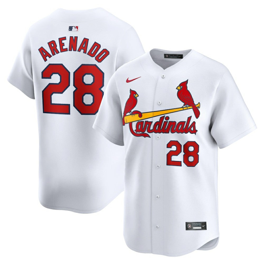 MLB Nolan Arenado St. Louis Cardinals Nike Home Limited Player Jersey - White