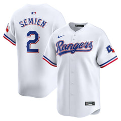 MLB Marcus Semien Texas Rangers Nike Home Limited Player Jersey - White