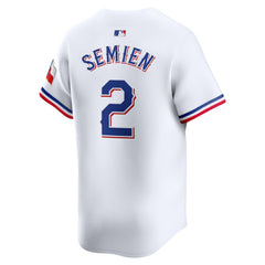 MLB Marcus Semien Texas Rangers Nike Home Limited Player Jersey - White