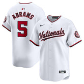 MLB CJ Abrams Washington Nationals Nike Home Limited Player Jersey - White