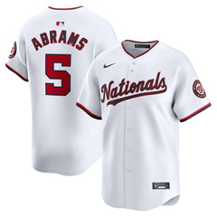 MLB CJ Abrams Washington Nationals Nike Home Limited Player Jersey - White