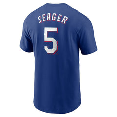 Corey Seager Texas Rangers Nike Fuse Name & Number T-Shirt - Royal T-shirts