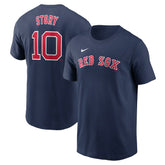 Trevor Story Boston Red Sox Nike Fuse Name & Number T-Shirt - Navy T-shirts