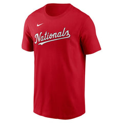 Lane Thomas Washington Nationals Nike Fuse Name & Number T-Shirt - Red T-shirts
