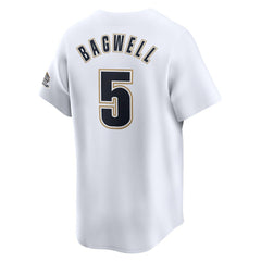 MLB Jeff Bagwell Houston Astros Nike Throwback Cooperstown Collection Limited Jersey - White