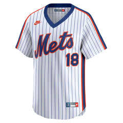 MLB Darryl Strawberry New York Mets Nike Throwback Cooperstown Limited Jersey - Navy