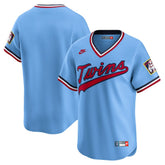 MLB Minnesota Twins Nike Cooperstown Collection Limited Jersey - Light Blue