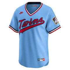 MLB Minnesota Twins Nike Cooperstown Collection Limited Jersey - Light Blue