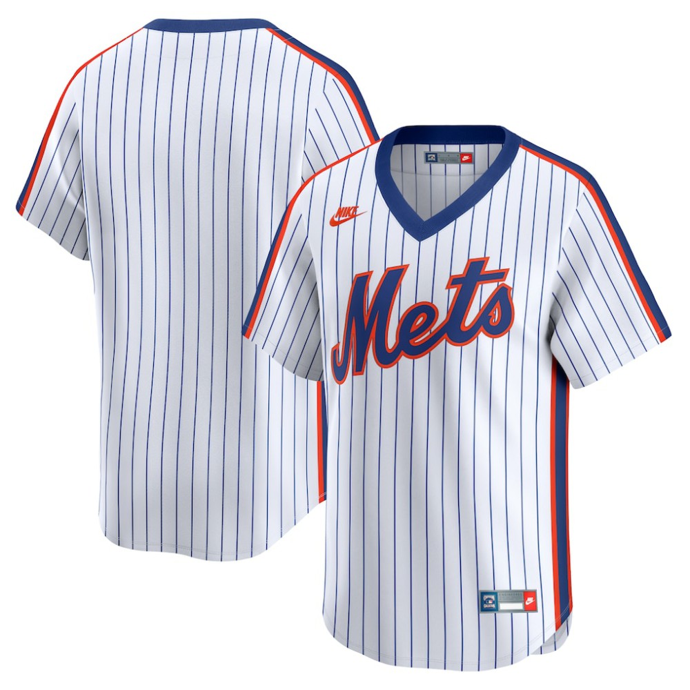 MLB New York Mets Nike Cooperstown Collection Limited Jersey - White