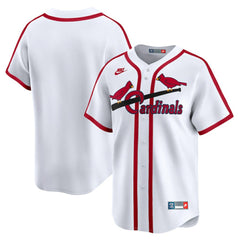 MLB St. Louis Cardinals Nike Cooperstown Collection Limited Jersey - White