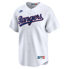 MLB Texas Rangers Nike Cooperstown Collection Limited Jersey - White