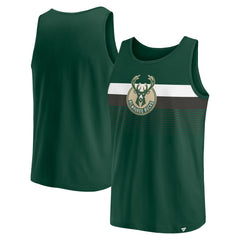 Milwaukee Bucks Wild Game Tank Top Hunter Green