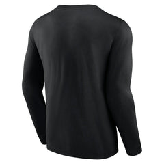Brooklyn Nets Baseline Long Sleeve T-Shirt Black