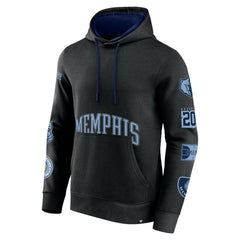 Memphis Grizzlies Home Court Pullover Hoodie Black