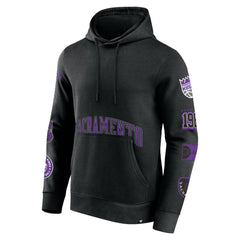 Sacramento Kings Home Court Pullover Hoodie Black