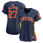 MLB Jose Altuve Houston Astros Nike Women's Alternate Limited Player Jersey?¨C Navy