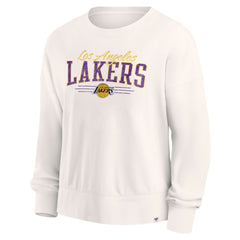 Los Angeles Lakers Women's Close the Game Pullover Sweatshirt Cream