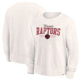 Toronto Raptors Women's Close the Game Pullover Sweatshirt Cream