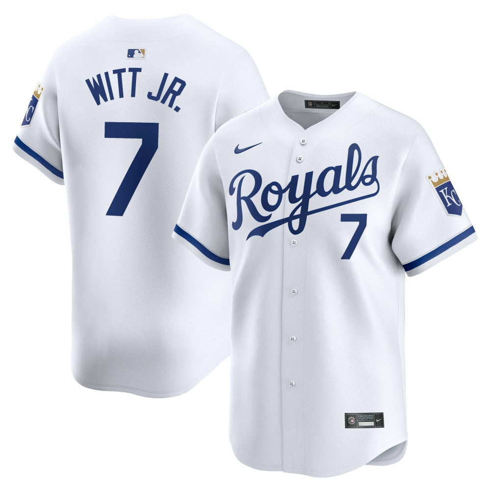 MLB Bobby Witt Jr. Kansas City Royals Nike Home Limited Player Jersey - White