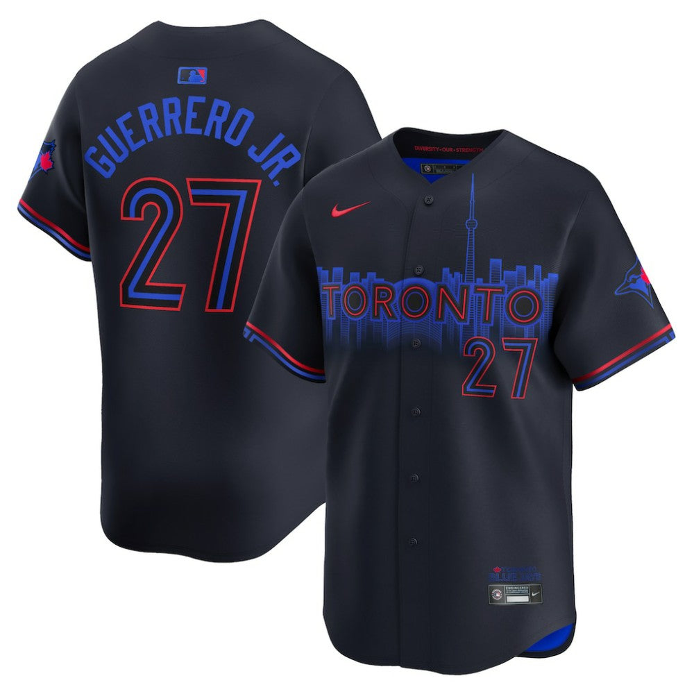 MLB Vladimir Guerrero Jr. Toronto Blue Jays Nike 2024 City Connect Limited Player Jersey - Black