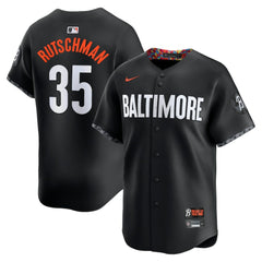 MLB Adley Rutschman Baltimore Orioles Nike City Connect Limited Player Jersey - Black