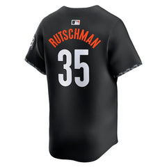 MLB Adley Rutschman Baltimore Orioles Nike City Connect Limited Player Jersey - Black