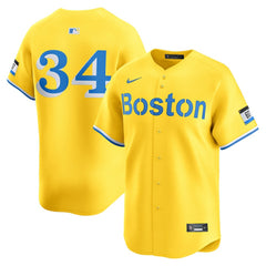 David Ortiz Boston Red Sox Nike City Connect Retired Player Jersey - Gold Jerseys