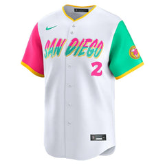MLB Xander Bogaerts San Diego Padres Nike City Connect Limited Player Jersey - White