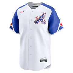 MLB Atlanta Braves Nike City Connect Limited Jersey - White