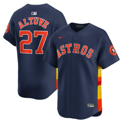 MLB Jose Altuve Houston Astros Nike Alternate Limited Player Jersey?¨C Navy
